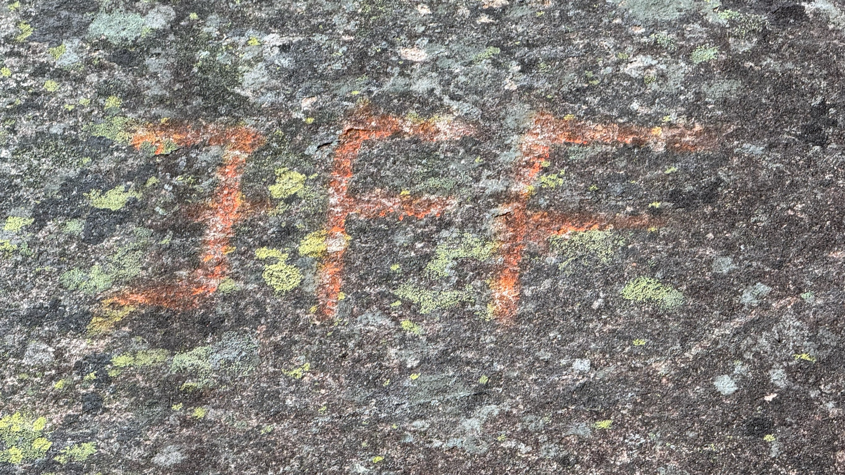 Image showing the markings of the start of the route